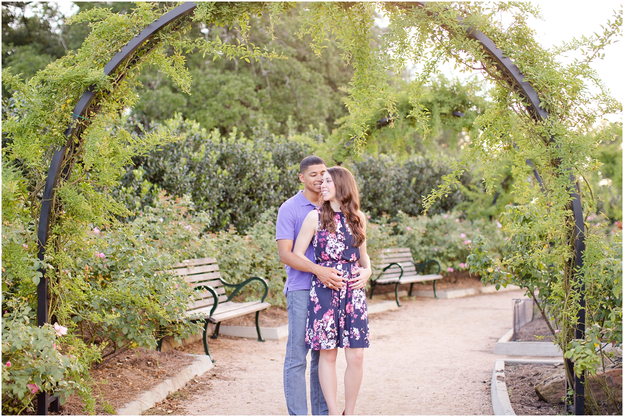 Herman Park Engagement Photography