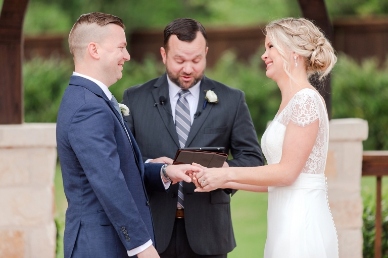 Christina + Richard - A Blush Wedding at The Springs - Joanna Krueger ...