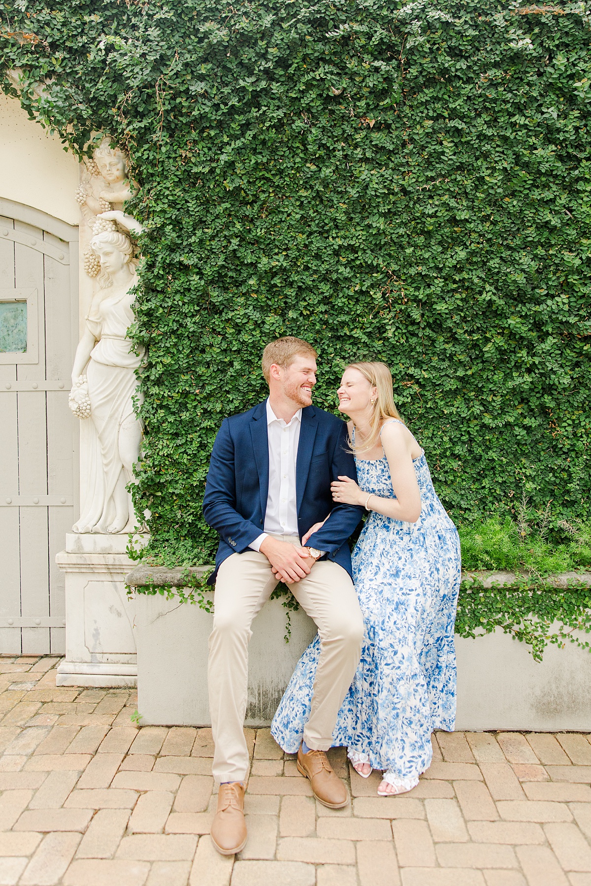 A North Boulevard and McGovern Centennial Gardens Engagement Session