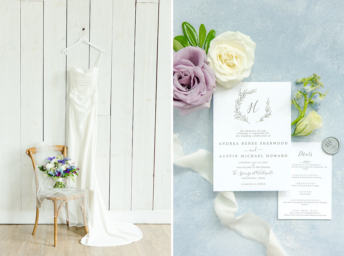 A Lavender Springs at Wallisville Wedding