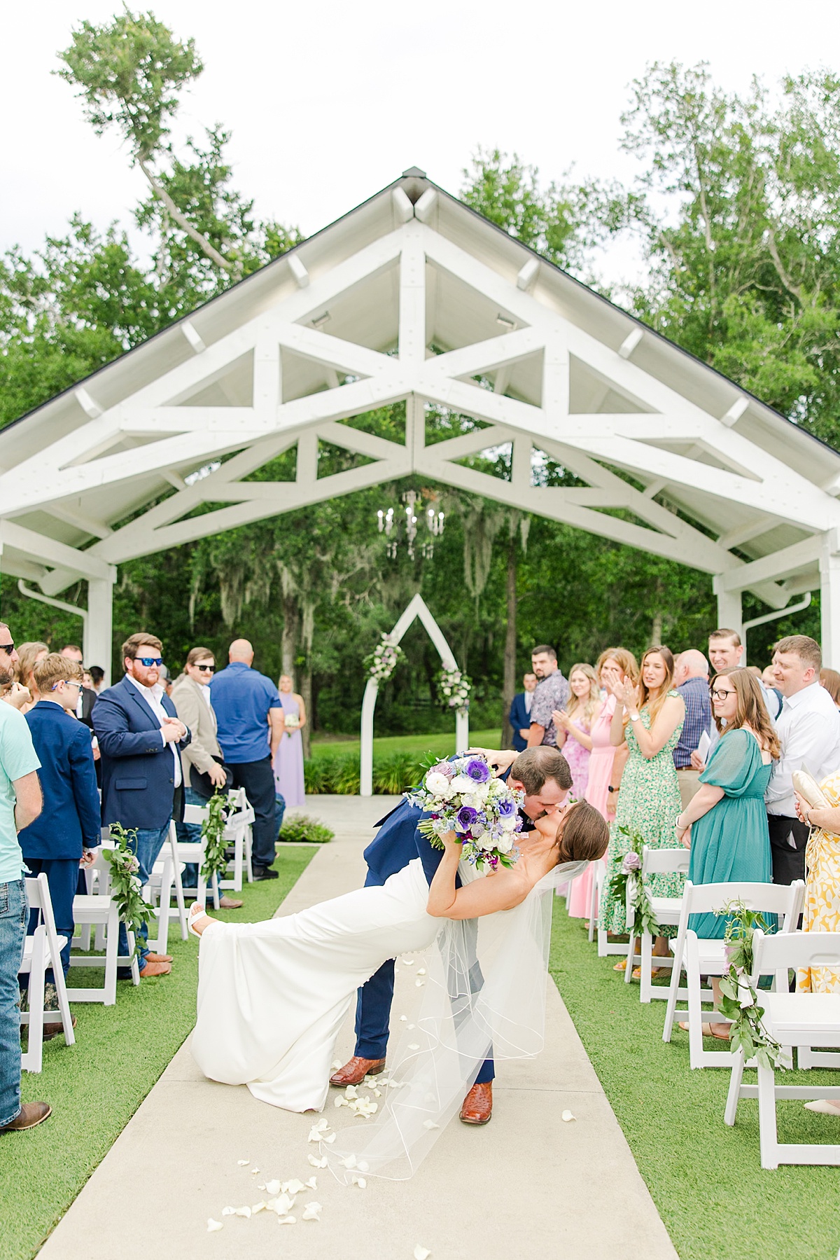 A Lavender Springs at Wallisville Wedding