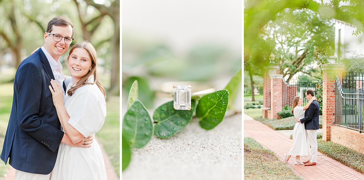 A North Boulevard Oaks Houston Engagement Session